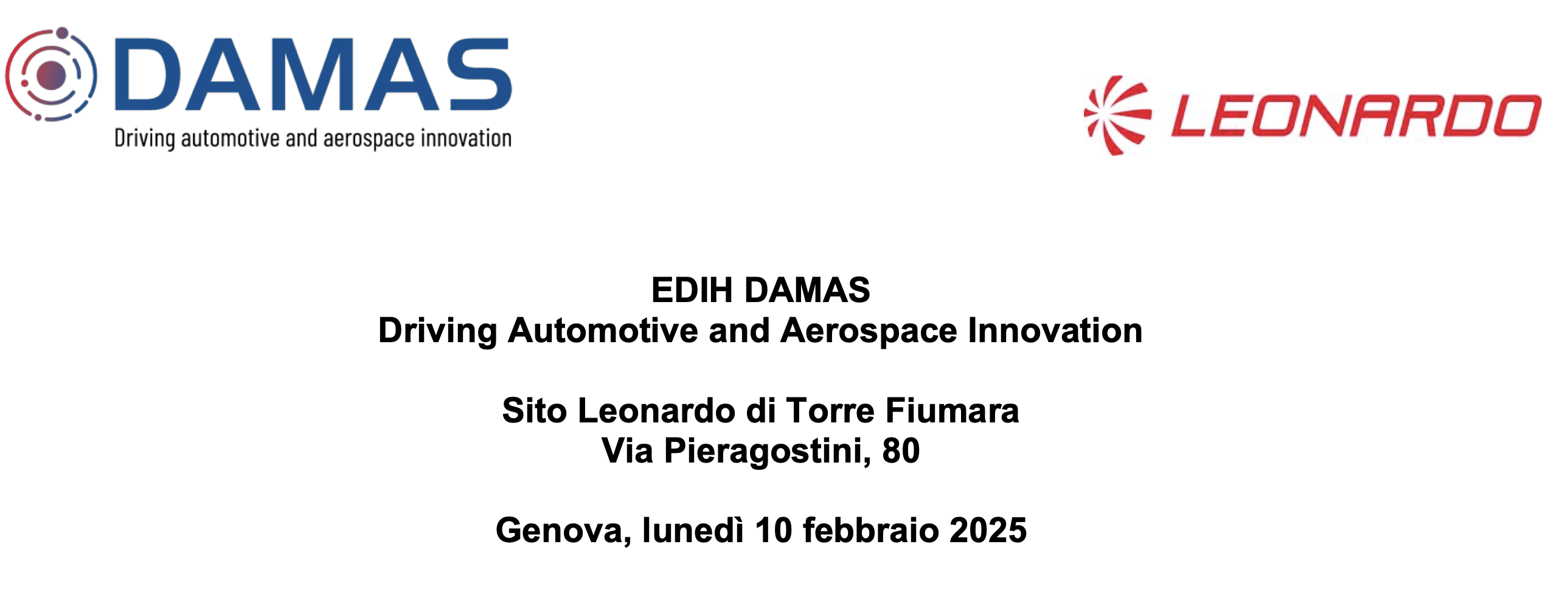 DAMAS – Driving Automotive and Aerospace Innovation